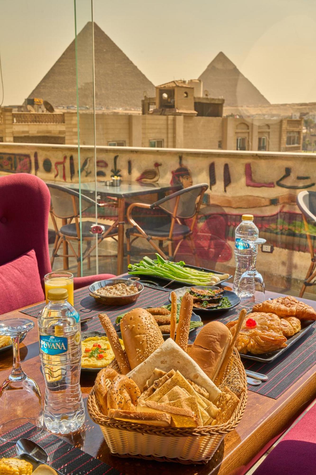 King Pyramids View Hotel Kafret el-Gabal المظهر الخارجي الصورة